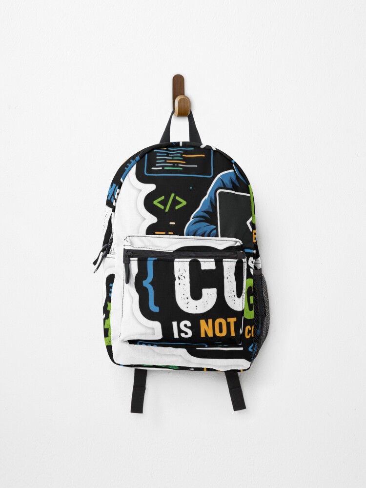 Thumbnail 1 of 3, Backpack, Code for Coder designed and sold by Kushwaha18.