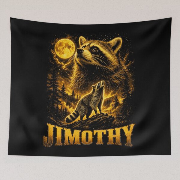 Item preview, Jimothy Raccoon Full Moon Wildlife Lover designed and sold by Hugosploosh.