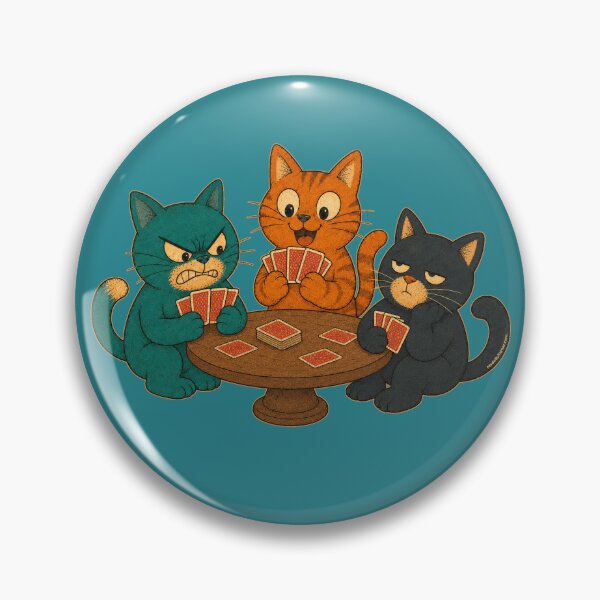 Item preview, Happy, Grumpy and Whateva Cats | Playing Cards | cheeky Cats | Funny Cat Lover Design designed and sold by Made by Tamar.