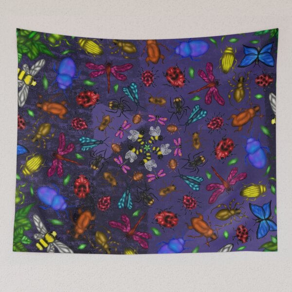 Item preview, 5-point bug and leaf pattern, no background designed and sold by subis-designs.