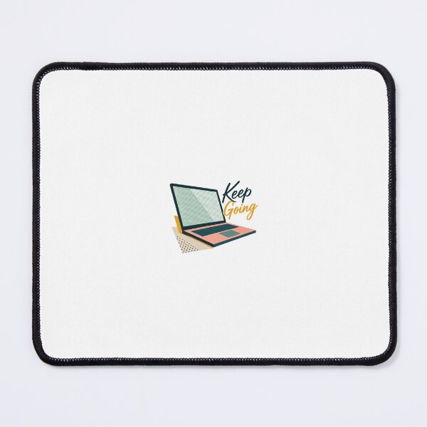 Item preview, Keep Going Laptop Sticker | Cute Motivational Laptop Illustration designed and sold by the--artisans.