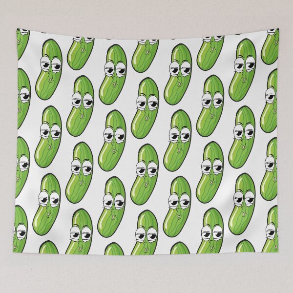 Item preview, Funny Sleepy Cucumber Naughty  Cartoon designed and sold by priyanshustore.