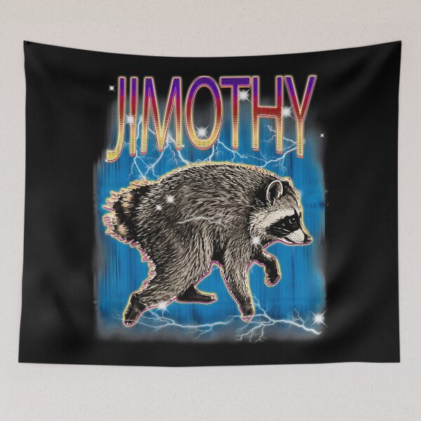 Item preview, Jimothy Raccoon Name Personalized Wildlife Animal designed and sold by Hugosploosh.