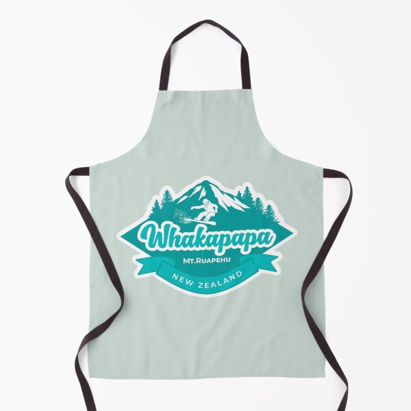 Item preview, Whakapapa Ski field in Green designed and sold by MY NEW ZEALAND.
