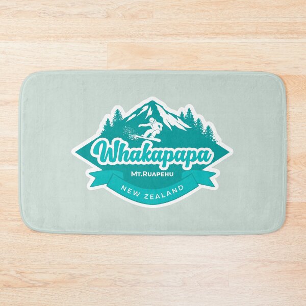 Item preview, Whakapapa Ski field in Green designed and sold by MY NEW ZEALAND.