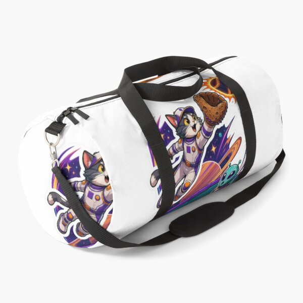 Item preview, Space Cat Alien Baseball Sticker designed and sold by Grafititee.