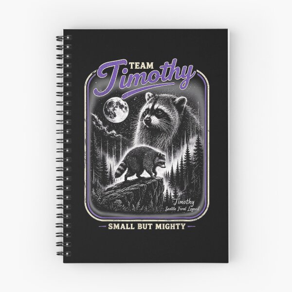 Item preview, Team Timothy Raccoon Small But Mighty Seattle Feral Legend Wildlife Enthusiast designed and sold by Hugosploosh.
