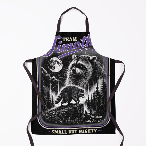 Item preview, Team Timothy Raccoon Small But Mighty Seattle Feral Legend Wildlife Enthusiast designed and sold by Hugosploosh.