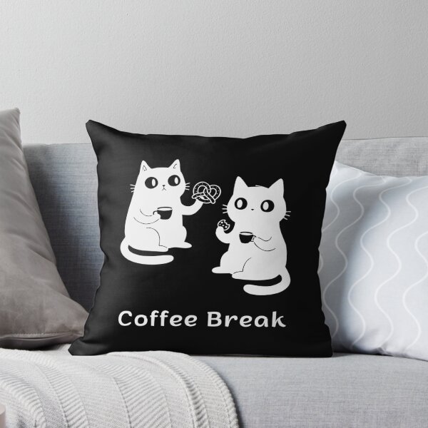 Item preview, Coffee Break | Espresso Yourself Cats | Cats Sharing Coffee designed and sold by ContigoART.