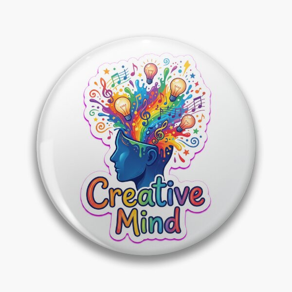 Item preview, Creative Mind Inspirational Creativity Quote | Artist & Student Vinyl Decal designed and sold by MR4me.