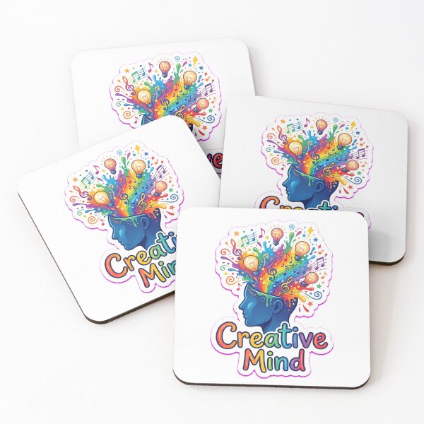 Item preview, Creative Mind Inspirational Creativity Quote | Artist & Student Vinyl Decal designed and sold by MR4me.