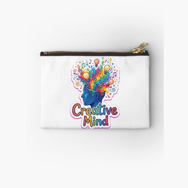 Item preview, Creative Mind Inspirational Creativity Quote | Artist & Student Vinyl Decal designed and sold by MR4me.