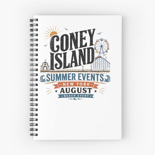 Item preview, Coney Island Summer Events Beach Celebration designed and sold by IRON WINGS /USAF.