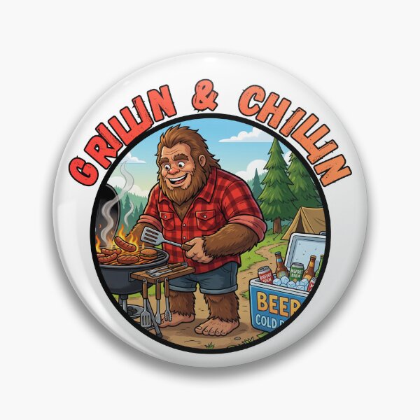 Artikelvorschau, Bigfoot BBQ – Grillen & Chillen entworfen und verkauft von Spank My Yeti.