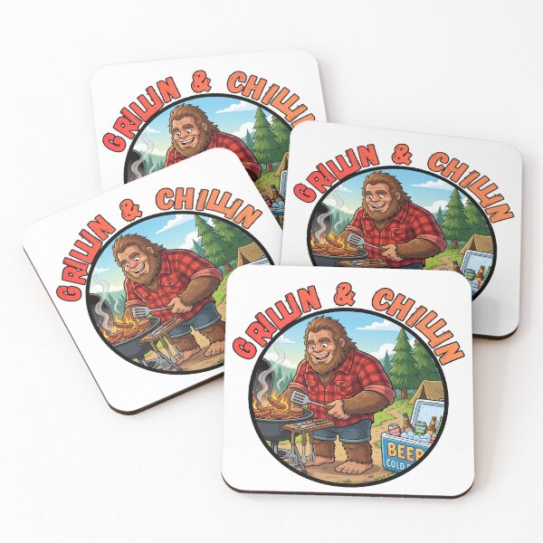 Item preview, Bigfoot BBQ - Grillin & Chillin designed and sold by Spank My Yeti.