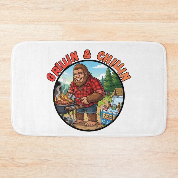 Artikelvorschau, Bigfoot BBQ – Grillen & Chillen entworfen und verkauft von Spank My Yeti.