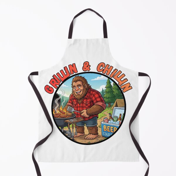 Item preview, Bigfoot BBQ - Grillin & Chillin designed and sold by Spank My Yeti.