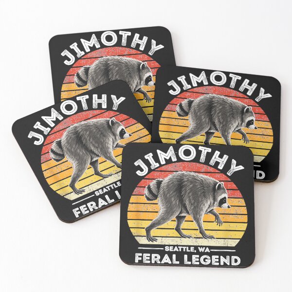 Item preview, Jimothy Seattle WA Feral Legend Raccoon Wildlife Enthusiast designed and sold by Hugosploosh.