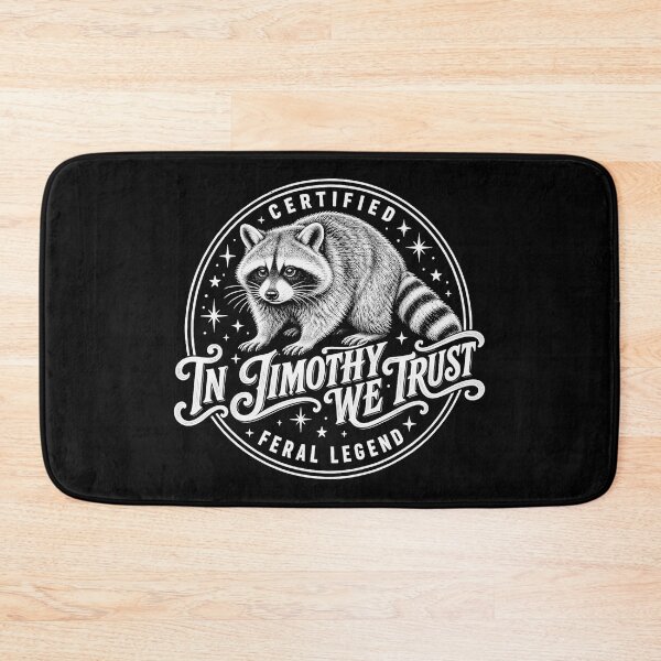 Item preview, Certified In Timothy We Trust Feral Legend Raccoon Wildlife designed and sold by Hugosploosh.