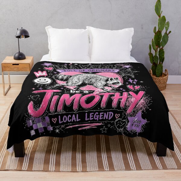 Item preview, In A World Full Of Ordinary Be A Jimothy Local Legend Raccoon Personalized Name Gift designed and sold by Hugosploosh.