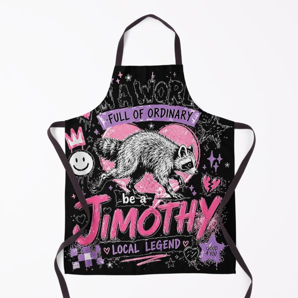Item preview, In A World Full Of Ordinary Be A Jimothy Local Legend Raccoon Personalized Name Gift designed and sold by Hugosploosh.