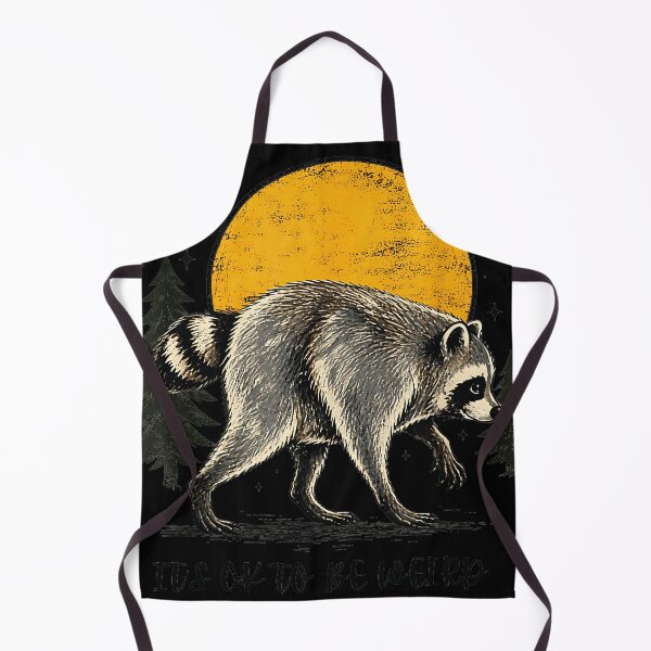 Item preview, It's Ok To Be Weird Raccoon Unique Individual Self Acceptance designed and sold by Hugosploosh.
