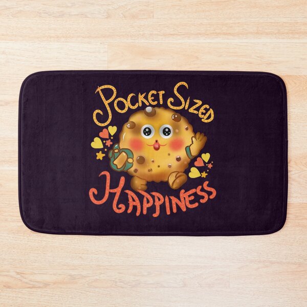 Item preview, Pocket Sized Happiness Cute Kawaii Cookie Mascot | Happy Cookie Cartoon | Sweet Snack Lover Gift designed and sold by HopeAndHustle.