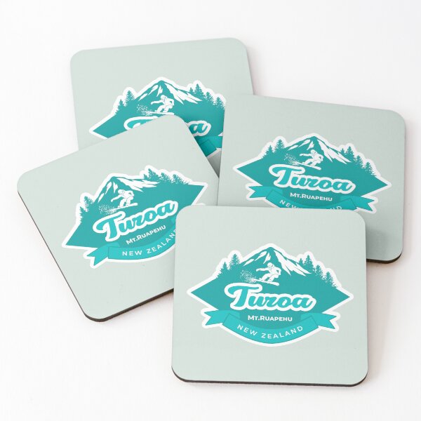 Item preview, Turoa Ski field in Green designed and sold by MY NEW ZEALAND.