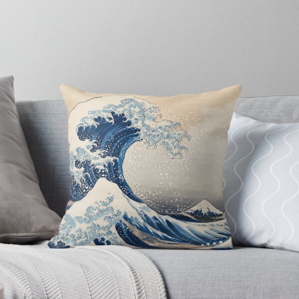 Item preview, Eternal Japanese Wave – Sea and Nature Design designed and sold by roma252.