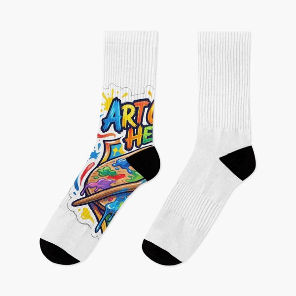 Item preview, Art Class Hero Cute Artist & Art Teacher Gift | Creative School Vinyl Decal designed and sold by MR4me.