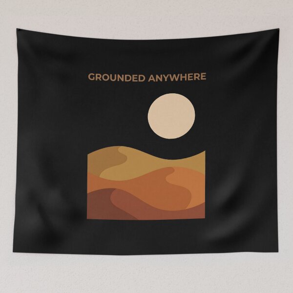 Item preview, Grounded Anywhere Desert Dunes Minimalist Sunset designed and sold by SplashTastic.