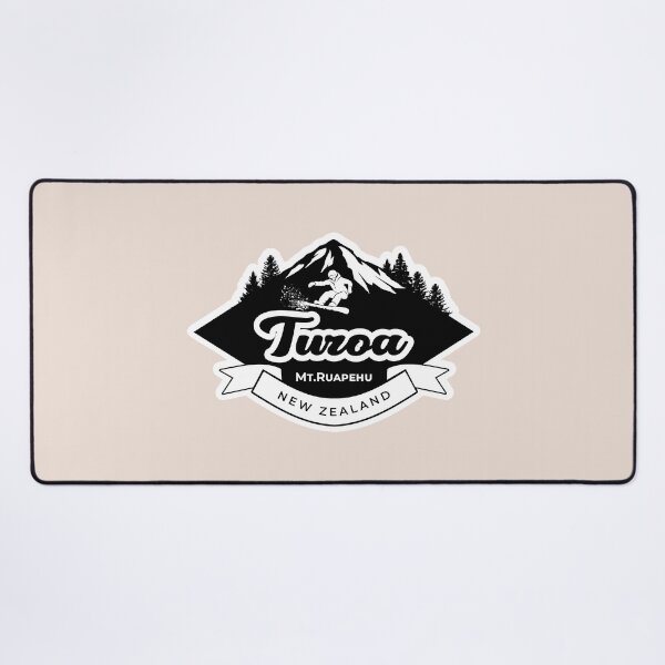 Item preview, Turoa Ski field in Black designed and sold by MY NEW ZEALAND.
