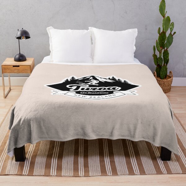 Item preview, Turoa Ski field in Black designed and sold by MY NEW ZEALAND.