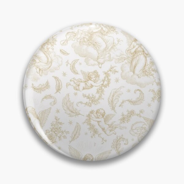 Item preview, Angelcore Ethereal Feather Wings Celestial Light Roses Harp Divine Romantic Toile designed and sold by StickyGuys.