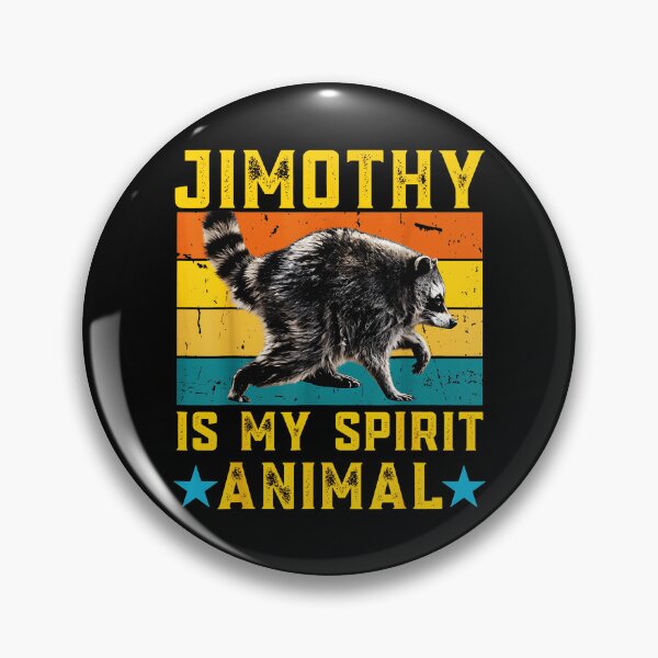 Artikelvorschau, Jimothy ist mein Seelentier, ein Waschbärliebhaber, ein Wildtier. entworfen und verkauft von Hugosploosh.