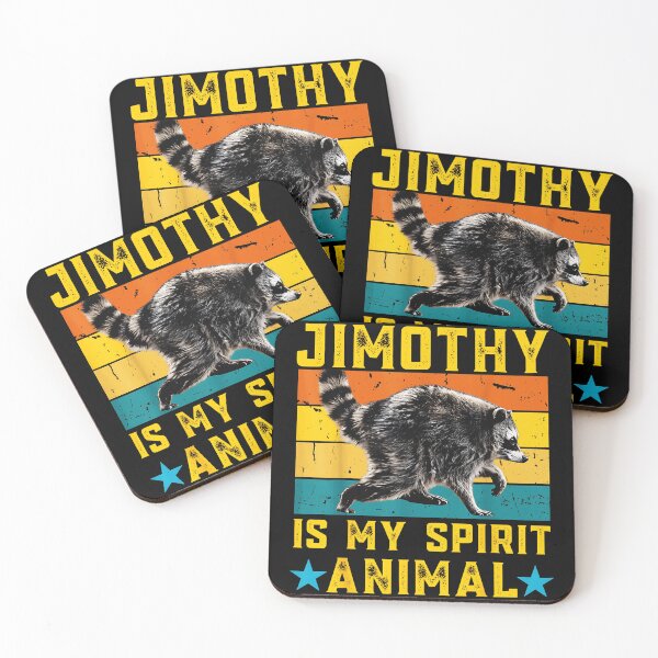 Item preview, Jimothy Is My Spirit Animal Raccoon Lover Wildlife designed and sold by Hugosploosh.