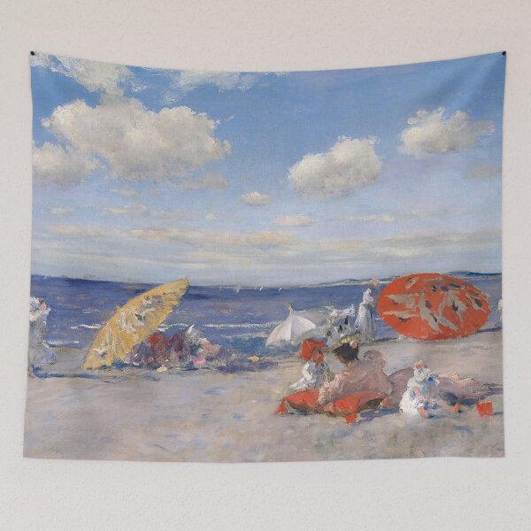 Item preview, 'At the Seaside' by William Merritt Chase  designed and sold by AnimaliaStar.
