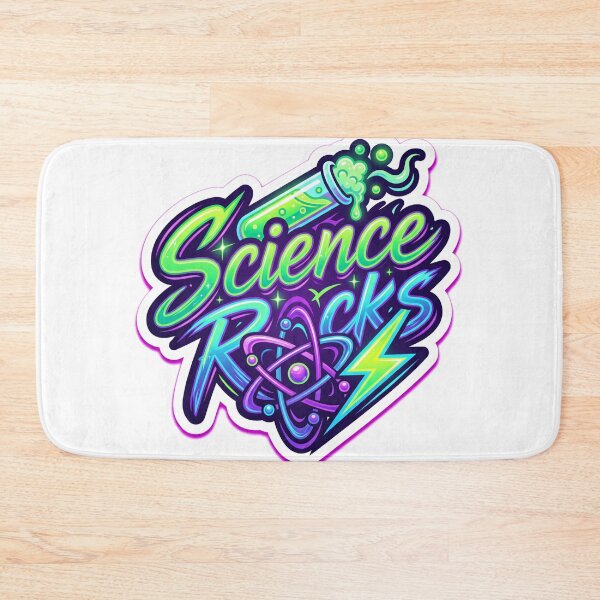 Item preview, Science Rocks Fun Science Quote | STEM Teacher & Student Vinyl Decal designed and sold by MR4me.