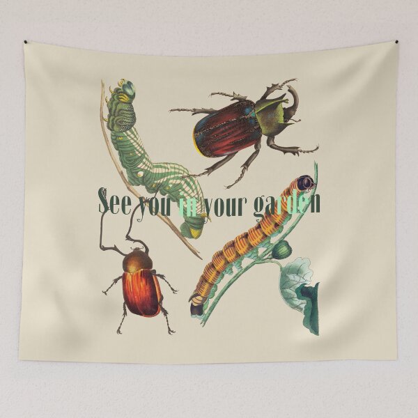 Item preview, Garden guests designed and sold by poppy-seed-art.
