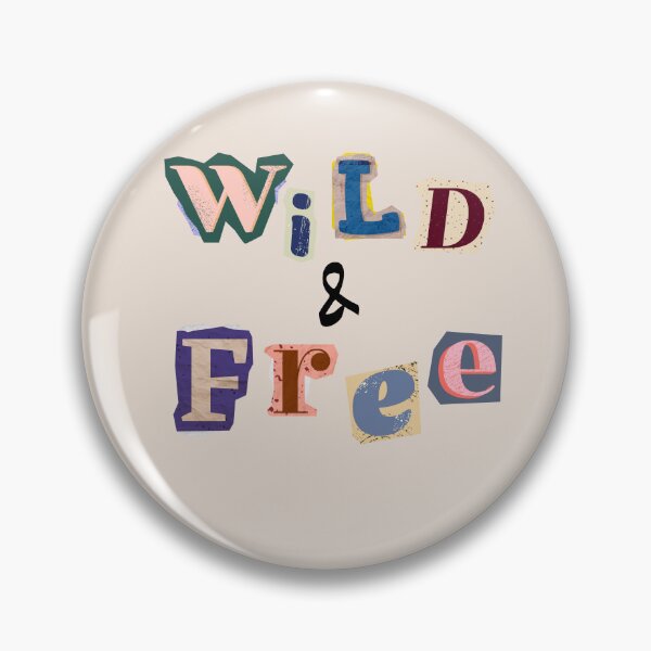 Item preview, Wild & Free - hoodie, sticker, mug, bag etc designed and sold by HisDesignCo.