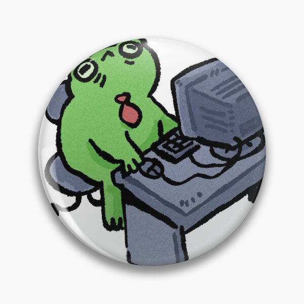 Item preview, Shift Happens Overworked Office Frog designed and sold by Childish by Design.