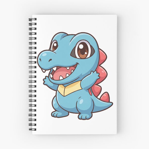 Item preview, Torotodile Cute Blue Baby Dino designed and sold by mackartist.