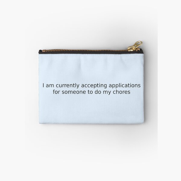 Item preview, I am currently accepting applications for someone to do my chores designed and sold by English Learning.