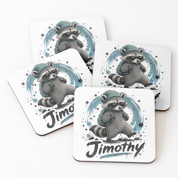 Item preview, Adventurer Raccoon Timothy with Backpack designed and sold by Jaideep Walia.