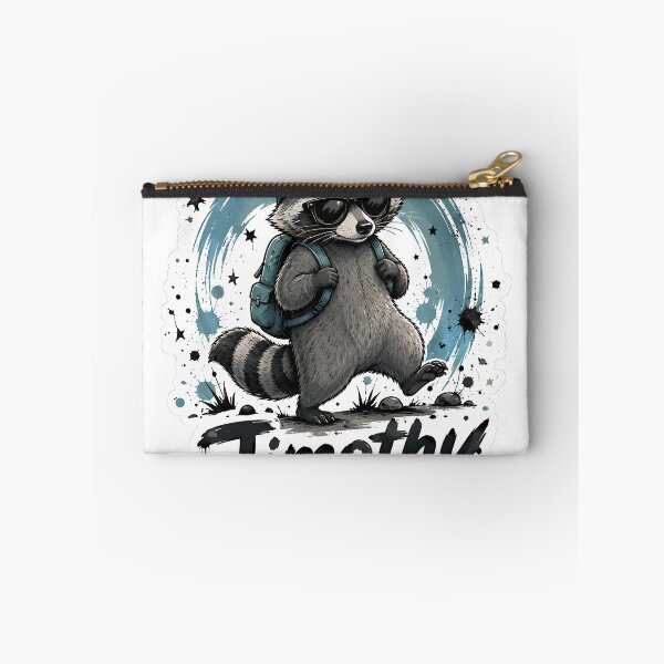 Item preview, Adventurer Raccoon Timothy with Backpack designed and sold by Jaideep Walia.