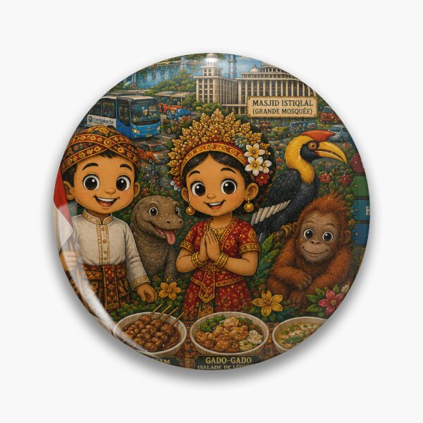 Item preview, Indonesia Jakarta – Islands, Culture and Diversity designed and sold by Cifi64.