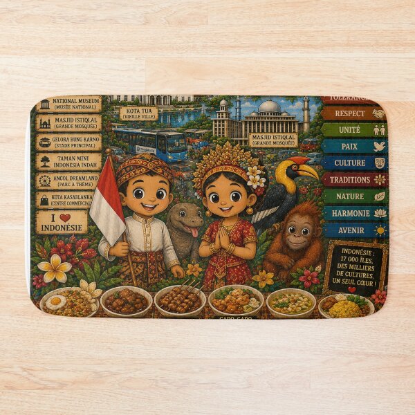 Item preview, Indonesia Jakarta – Islands, Culture and Diversity designed and sold by Cifi64.