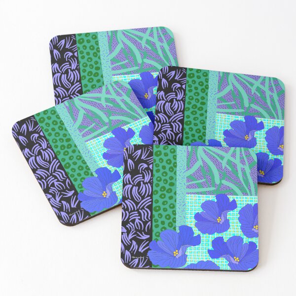 Item preview, Blue Hibiscus  designed and sold by Georgie Sharp.