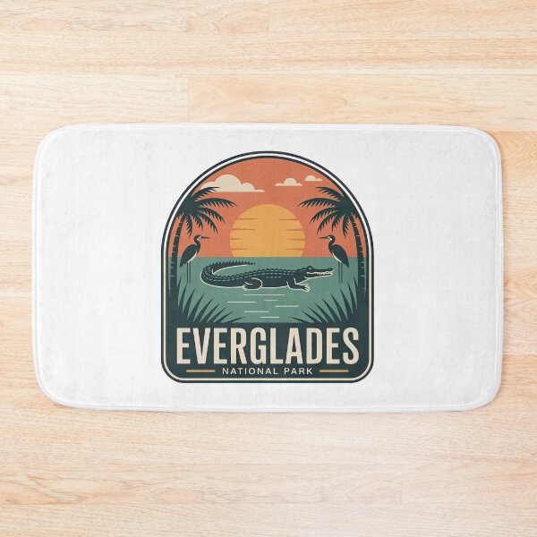 Item preview, Everglades National Park Vintage Travel Badge designed and sold by Teelogic.