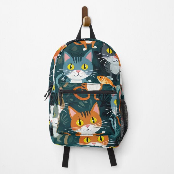 Item preview, Bright Eyed Cats and Fishy Friends designed and sold by Sharon Schwalbe.